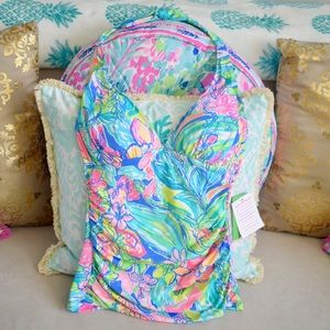 Lilly Pulitzer Gypsea Halter Tankini Top NWT